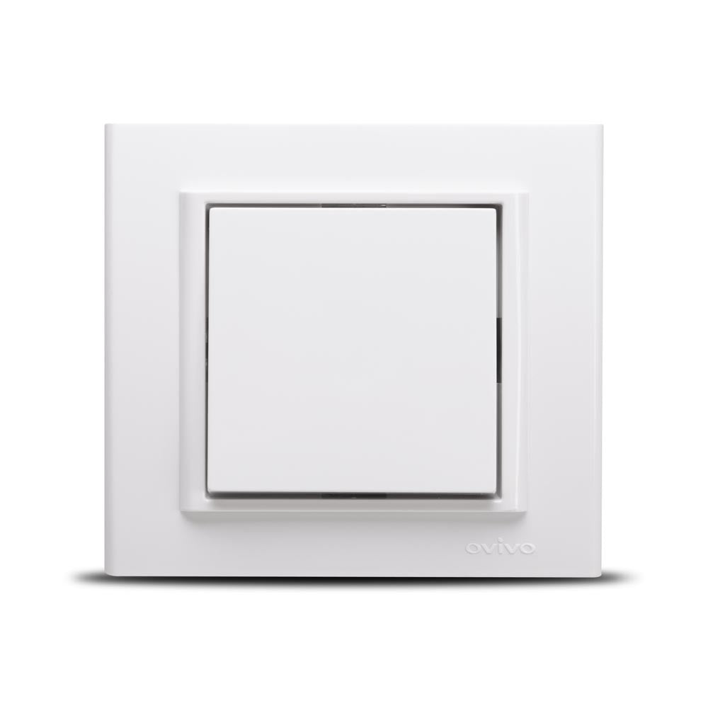 Ovivo Mina Ausschalter 10 A, 250 V, weiß