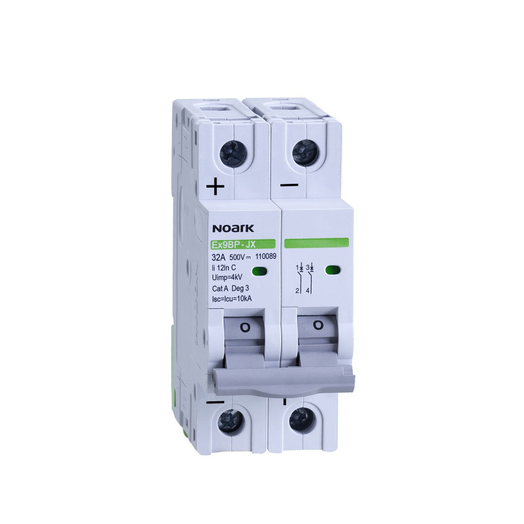 Noark DC-Leitungsschutzschalter 2-polig C16, 500 V