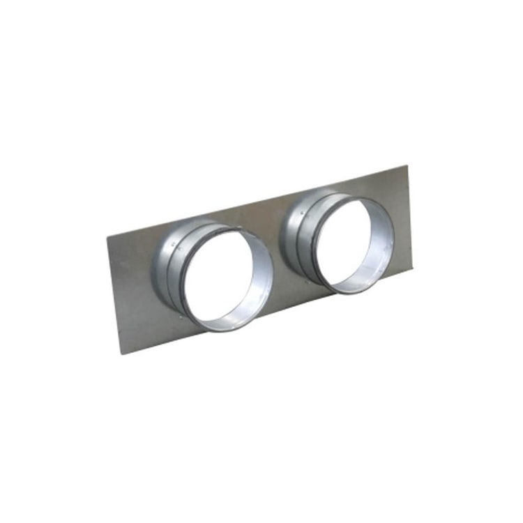 Irsap Aufnahmeplatte für Clima 2 Einheit mit kreisförmigen Anschlüssen DN200 (1x200 mm) ACLPIA01200R2