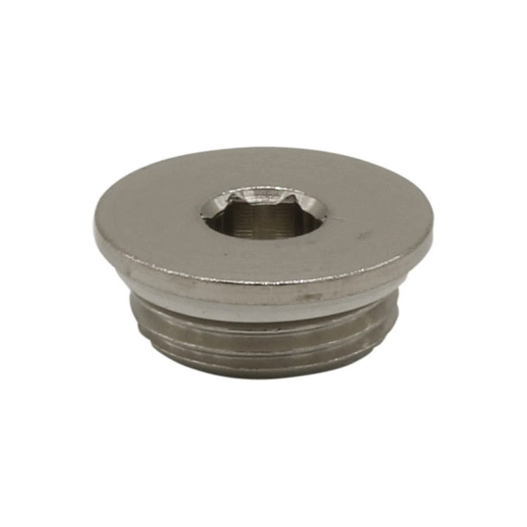 Irsap Verschlussstopfen verchromt mit Innensechskant (8 mm), 3/8" ASITAP08