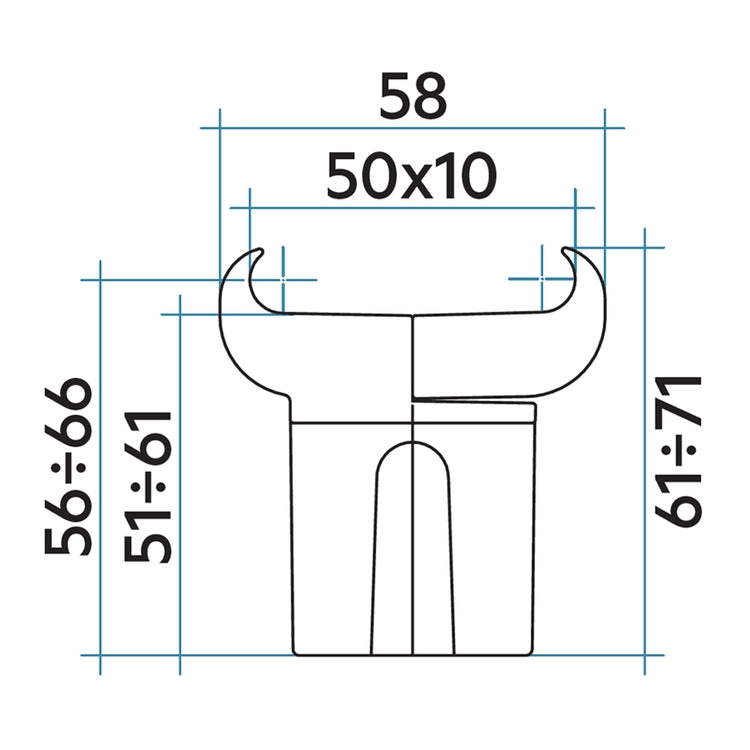 Irsap Wandkonsolen-Paar für PIANO 2, inkl. Schrauben und Dübel, Quartz 1 Strukturlack KIT2MORS50VT1C