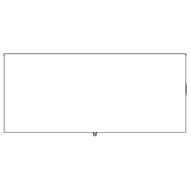 Irsap Design-Heizkörper RELAX AIR, H 67,3 × B 141,2 × T 9,1 cm, Weiß Standard glänzend (Farbcode 01) READ141B01IR01NN01