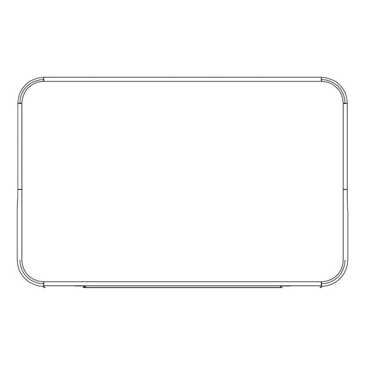 Irsap Design-Heizkörper RELAX HYBRID horizontal, H 65 × B 92 × T 10,7 cm, ohne LED, Anschluss rechts, Hellgrau matt (Farbcode 8N) REHM092A8NIRRHNN01
