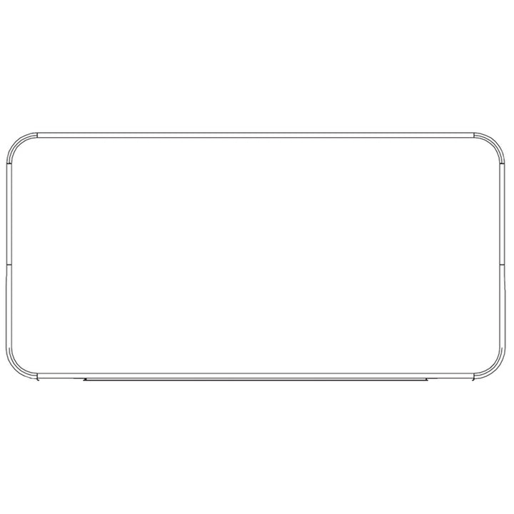 Irsap Design-Heizkörper RELAX HYBRID horizontal, H 65 × B 112 × T 10,7 cm, ohne LED, Anschluss links, Agave matt (Farbcode 9N) REHM112A9NILRHNN