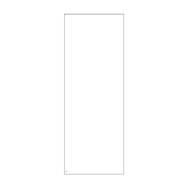 Irsap Elektro-Design-Heizkörper RELAX, H 196,3 × B 61,6 × T 3,5 cm, Weiß Standard glänzend (Farbcode 01) REPD061Z01IR01NN