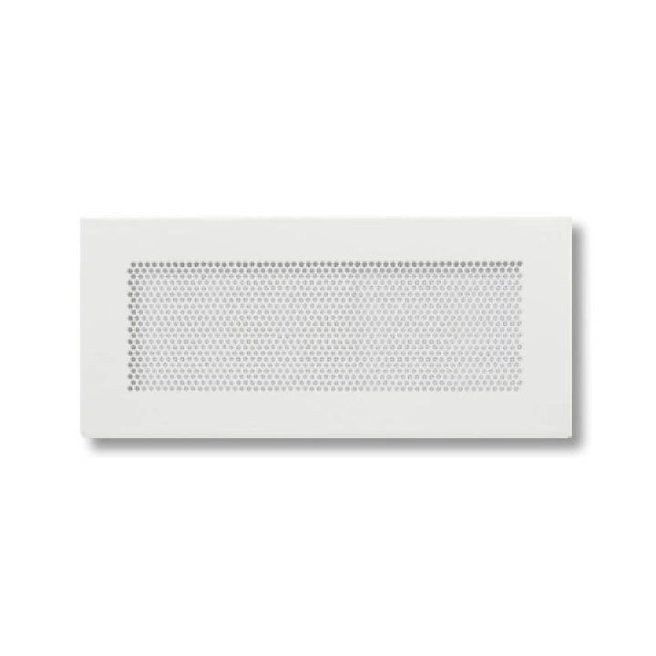 Irsap Einlass- und Ausblasgitter 250x100 aus gepresstem Stahl für Multi-Plenum, Durchfluss 30/60 m³/h QUADRA TLZGRI02510MA0