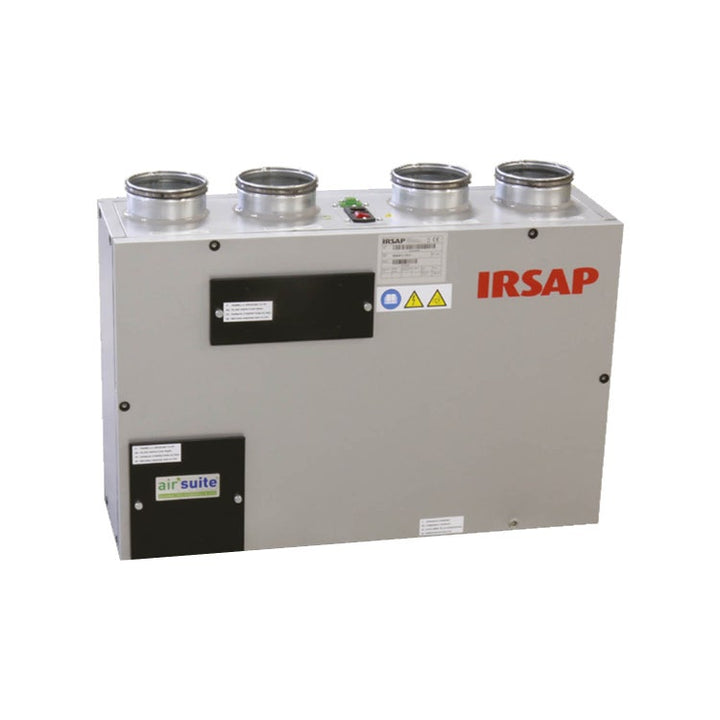 Irsap Steuerung E Dualstrom-Ventilationseinheit mit Wärmerückgewinnung mit Touchscreen-Fernbedienung, vertikale Positionierung IRSAIR V 150 URED015VRE000