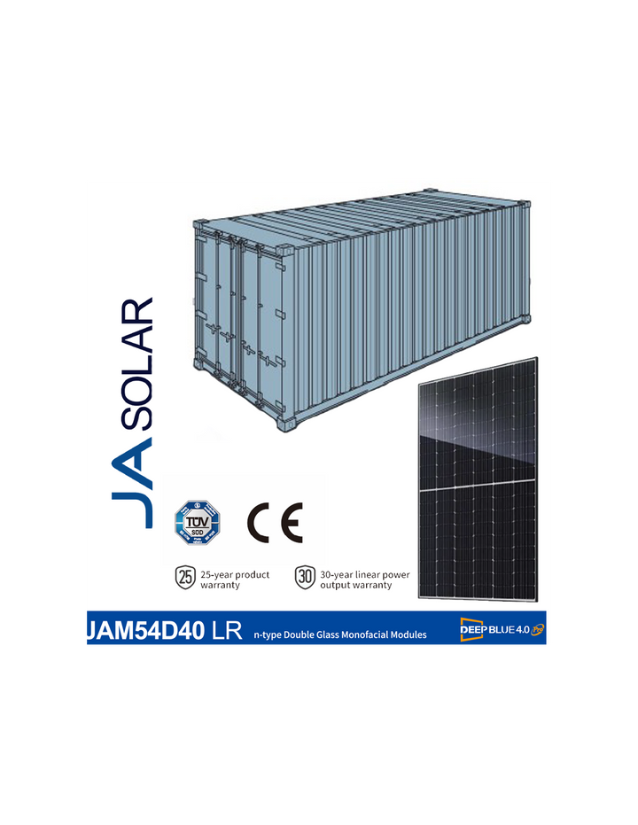 JaSolar JA Solar JAM54D40-465/LR (Container 40") JAM54D40-465/LR-CNT