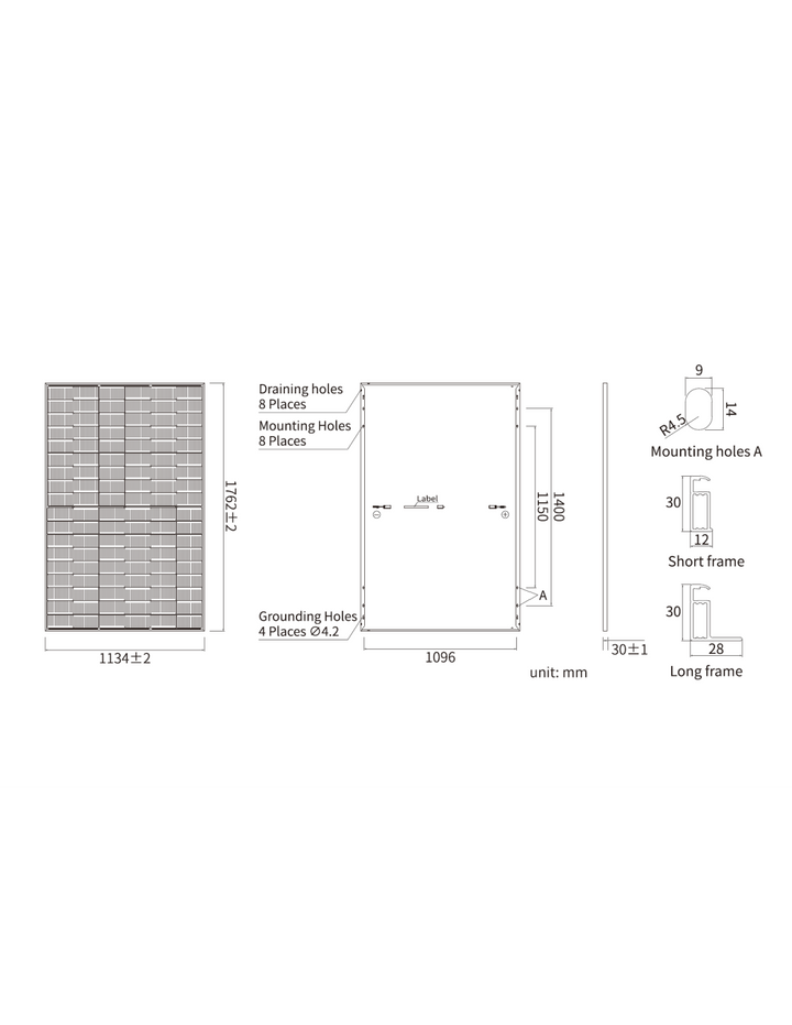 JaSolar JA Solar JAM54D40-465/LR (Container 40") JAM54D40-465/LR-CNT