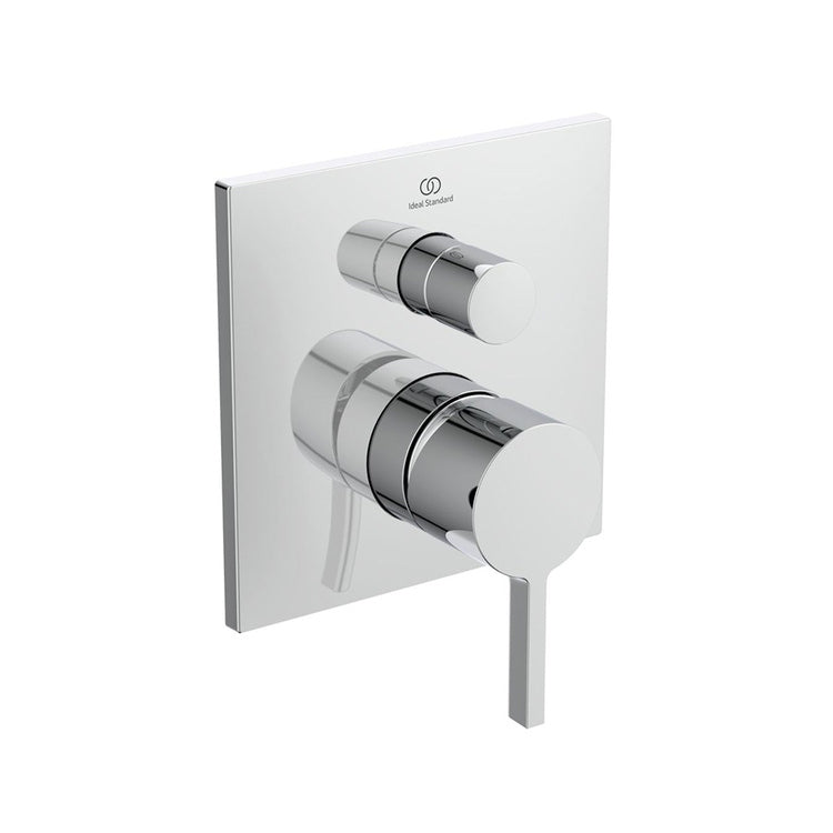 Ideal Standard Einhebelmischer für Badewanne oder Dusche, Einbau, ohne Einbaukörper, verchromt JOY NEO BD447AA