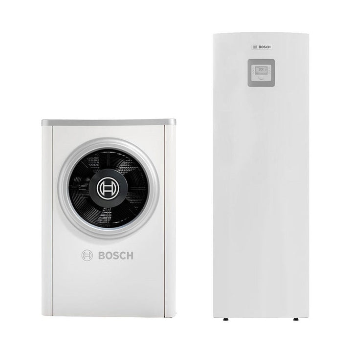 Bosch Compress 7000i AW 13t - MS Externe reversible Luft/Wasser-Wärmepumpe dreiphasig AW 13t und Innengerät mit integriertem bivalentem Speicher Awms 13-17 7735252206