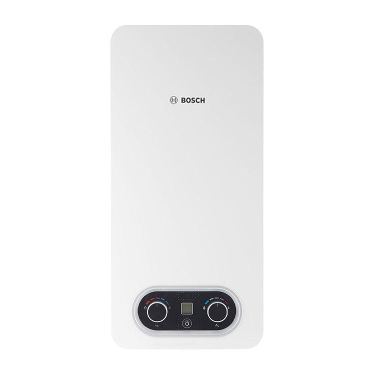 Bosch Therm T4304 11 D23 Wandgas-Durchlauferhitzer Low NOx mit offenem Brennraum und natürlicher Zugströmung, hydrodynamische Zündung 7724003594