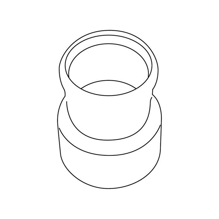 Bosch Reduzierung einwandig von Ø80 mm auf Ø60 mm; steifes, mattes PP FC-SO60 7738112919