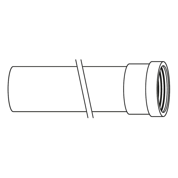 Bosch Rauch-/Luftverlängerung Ø 80; weißes Hart-PP - 1 Meter FC-S80-1000-W 7738113237