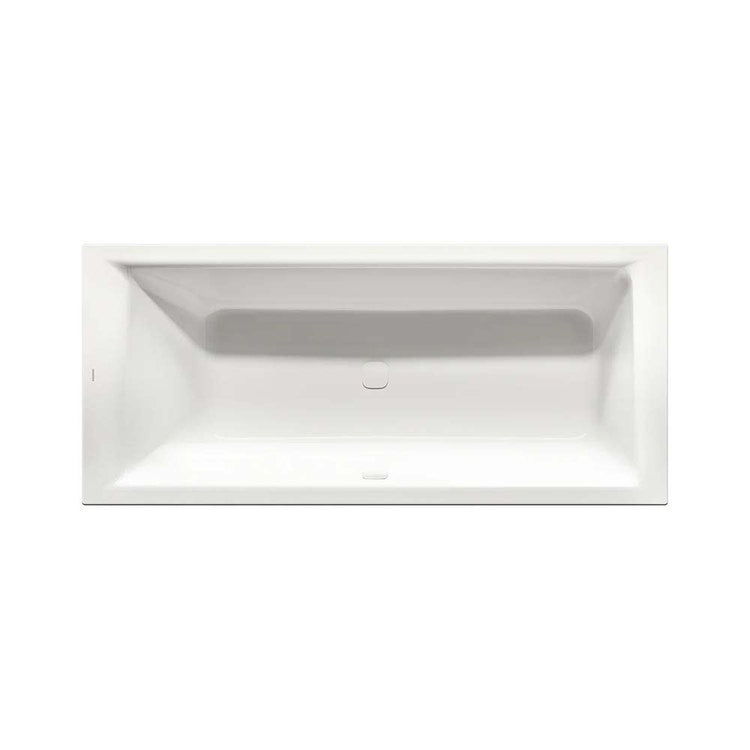 Kaldewei Rechteckige Wanne L. 190 B.90 cm, aus emailliertem Stahl, Farbe Alpweiß PURO NEXT COMBI 143700010001