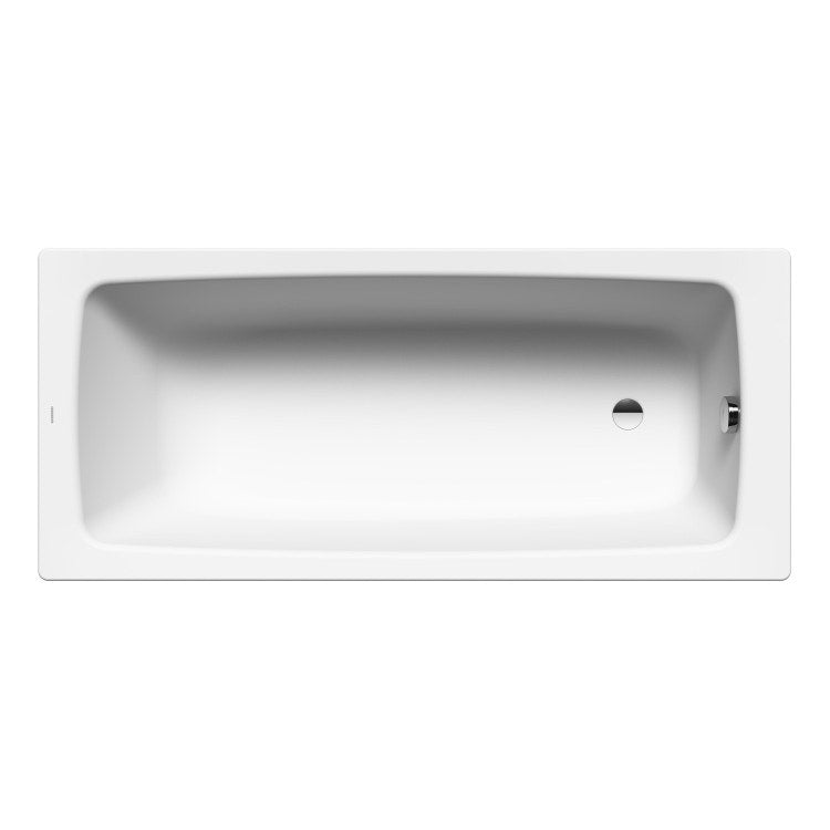 Kaldewei Rechteckbadewanne L. 150 B.70 cm, aus emailliertem Stahl, Farbe Alpinweiß CAYONO 274700010711