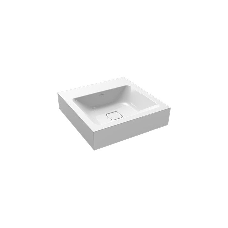 Kaldewei Wandwaschbecken 50 cm, ohne Loch und Überlauf, Farbe Alpweiß CONO 908606003001