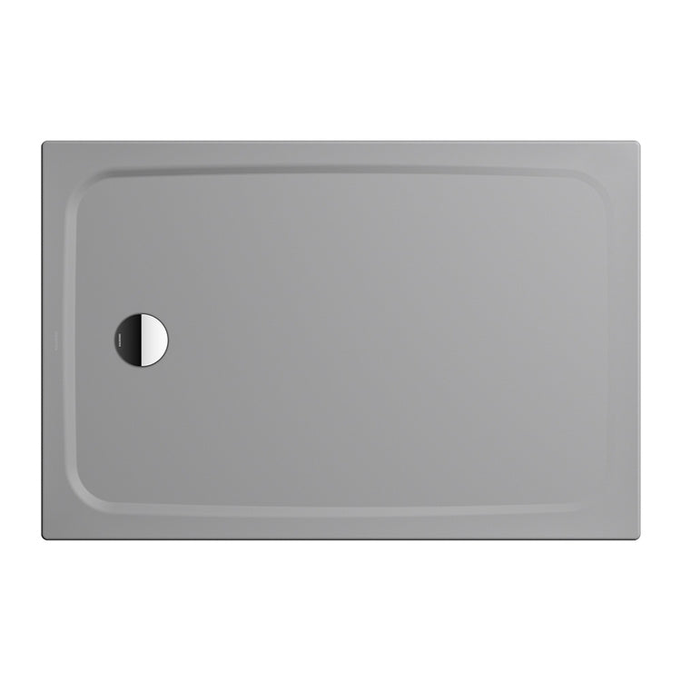 Kaldewei Rechteckige Duschwanne L. 160 T. 80 cm, aus emailliertem Stahl, Farbe Cool Grey CAYONOPLAN 363600010663