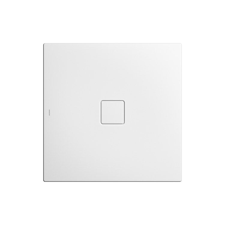 Kaldewei Quadratische Duschwanne 100 cm, mit Styroporträger, Farbe Alpweiß CONOFLAT 465648040001