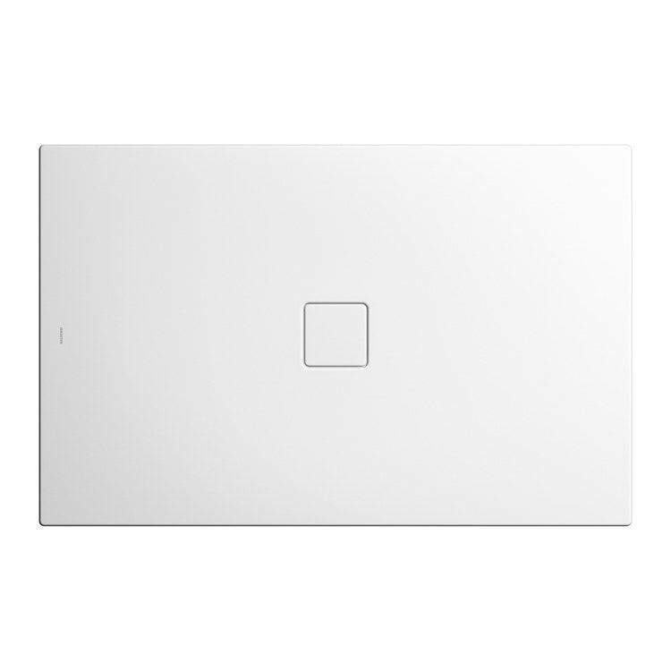 Kaldewei Rechteckige Duschwanne L. 150 B.90 cm, mit Polystyrolträger, Farbe Alpinweiß CONOFLAT 467248040001