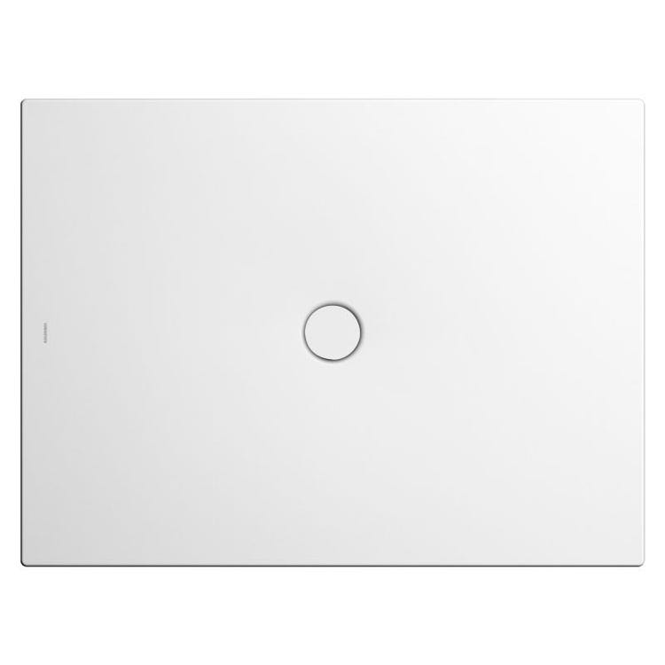 Kaldewei Rechteckige Duschwanne L. 140 T. 70 cm, aus emailliertem Stahl, Farbe Alpweiß SCONA 497400010001