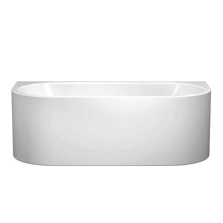Kaldewei Meisterstück Centro DUO 2 Wandbadewanne L. 170 T. 75 cm, aus emailliertem Stahl, mit Ablaufkolonne KA 4040, Farbe Alpweiß 202240403001