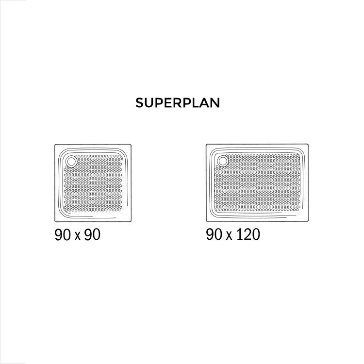 Kaldewei Gesamtrutschfeste Oberfläche für emaillierte Duschwannen > 120 cm xxxx3002xxxx-D+120