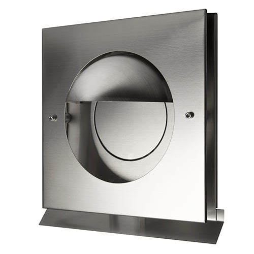 Paneir KAPPA 125 INOX – Rückschlagklappe aus Edelstahl, Ø 125 mm, Edelstahl