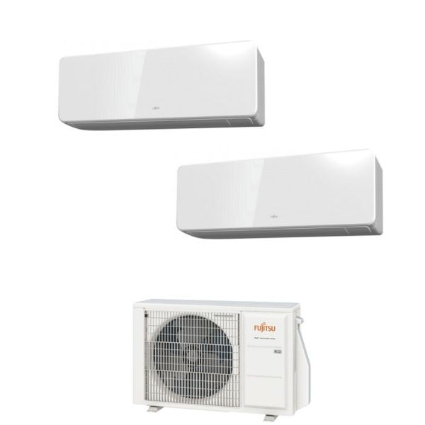 Fujitsu Klimaanlage Dual Split Serie KG WLAN 9000+9000 R-32 AOYG18KBTA2