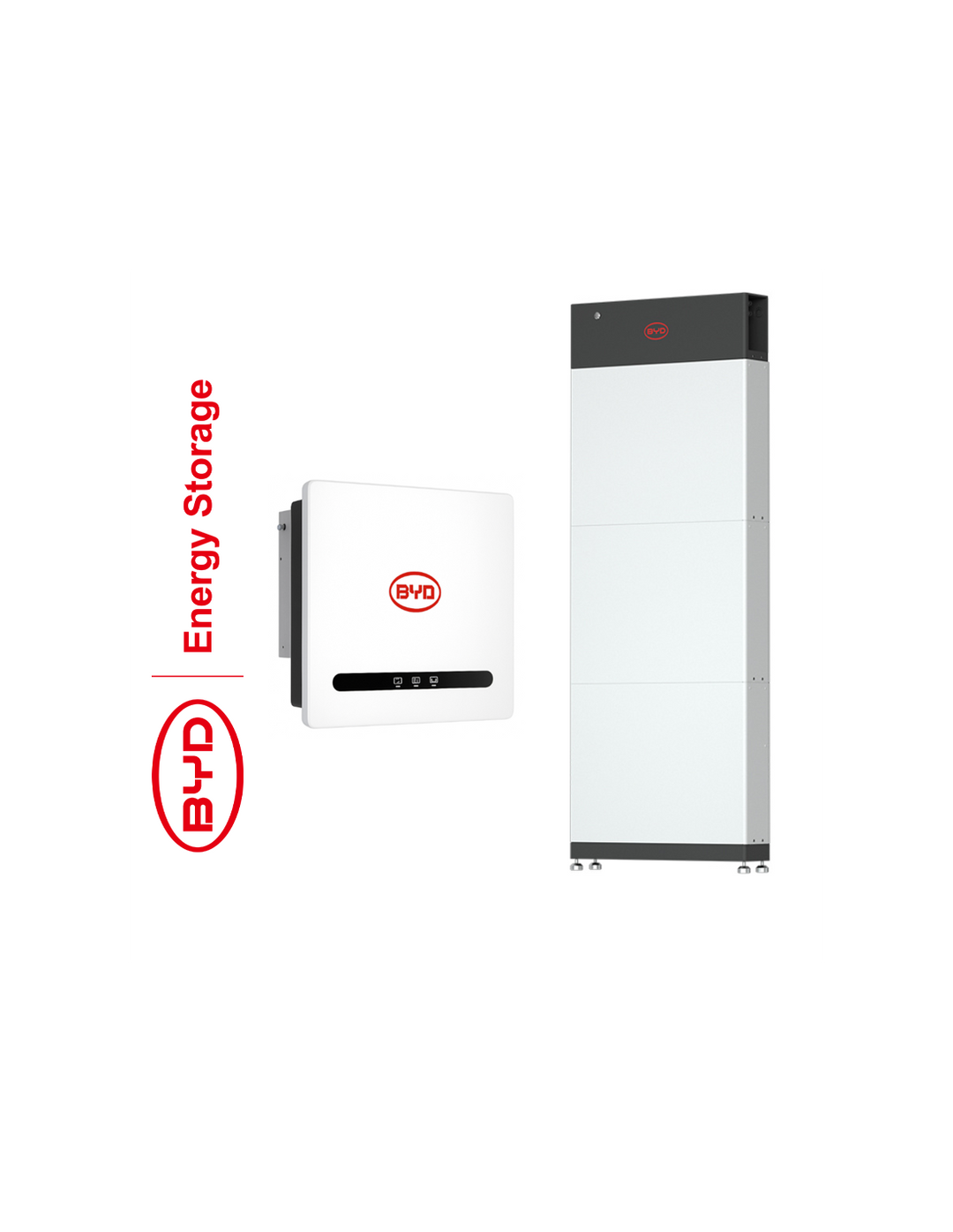 BYD Kit 19,2 kWh + 6 kWp (n. 1 Battery-Box HVE 19.2 + n. 1 Power-Box SH 6K) KIT-BYD-HVE-SH-6-19