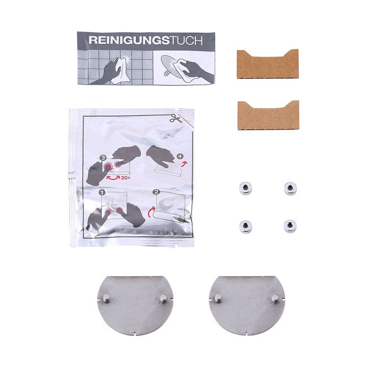 Keuco Klebeset bestehend aus 1 Packung Klebstoff und 2 Montageplatten 04994000100