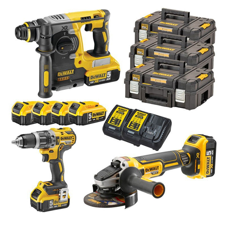 Dewalt DCK353P4T-IT Akku-Kombiset LiFePO4-Batteriezelle 18 V XR