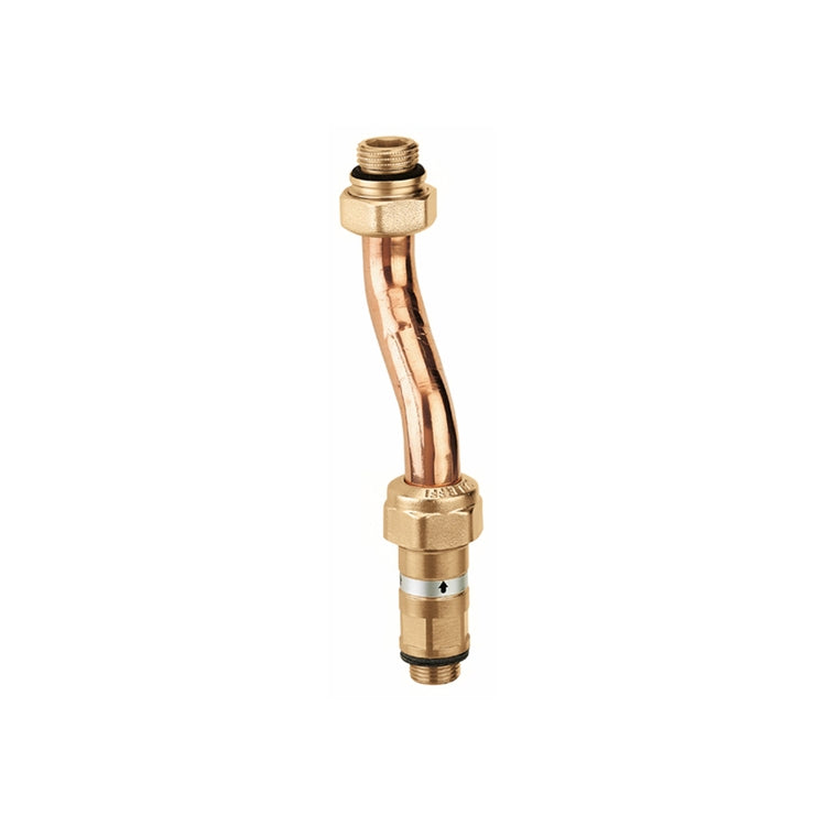 Caleffi Exzentrisches Bypass-Kit mit fester Einstellung, Anschluss 1/2" M x 3/8" M 663000