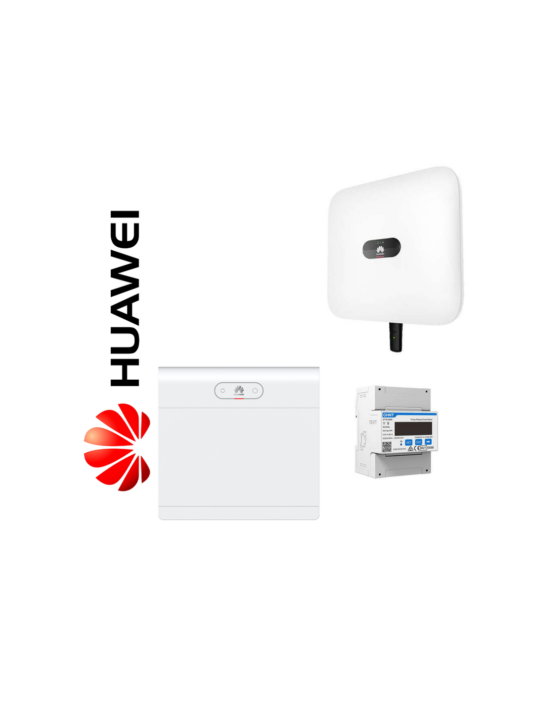 Huawei Kit 7 kWh + 10 kWp (1 x SUN2000-10KTL-M1 + 1 x LUNA2000-7-S1 + meter) KIT-HS-T-10-7