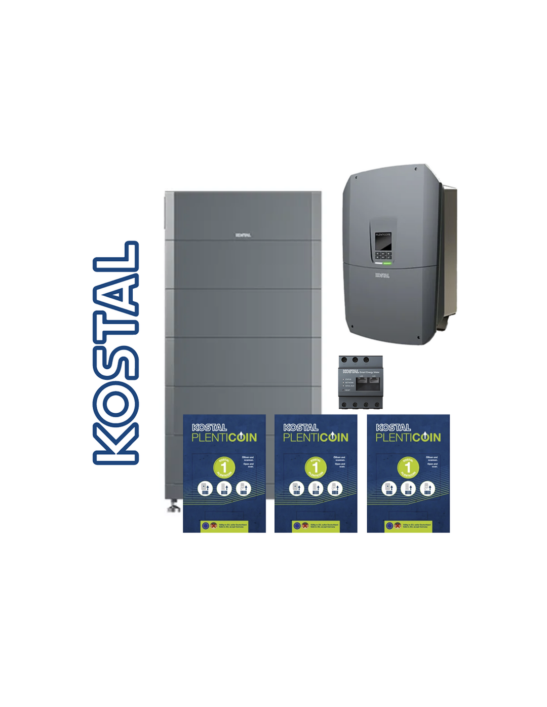Kostal GmbH Kit 16 kWh + 15 kWp (n. 1 HELIVOR 16 + n. 1 Plenticore G3 - L 15 kW + METER und PLENTICOINS) KIT-KOSTAL-T-15-16