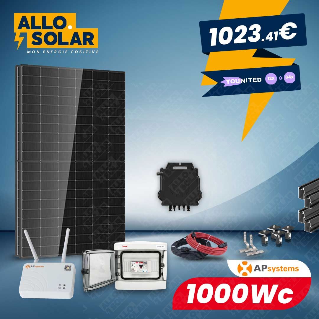 Solarics 1000Wc Eigenverbrauch - komplett - PRO - APS