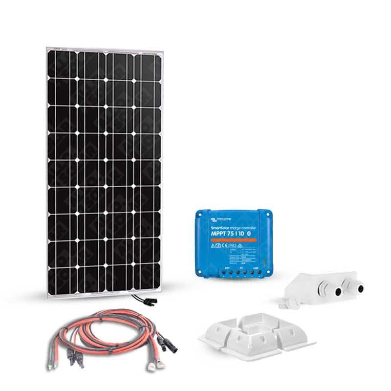 Solarics 100Wc 12V camping car bateau I Uniteck