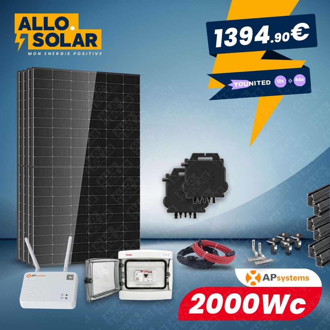 Solarics 2000Wc Eigenverbrauch - komplett - PRO - APS