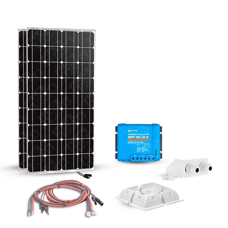 Solarics 200Wc 12V camping car bateau Uniteck