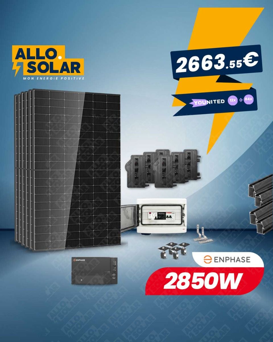 Solarics 3000Wc bifazial Eigenverbrauch - vollständig - PRO -