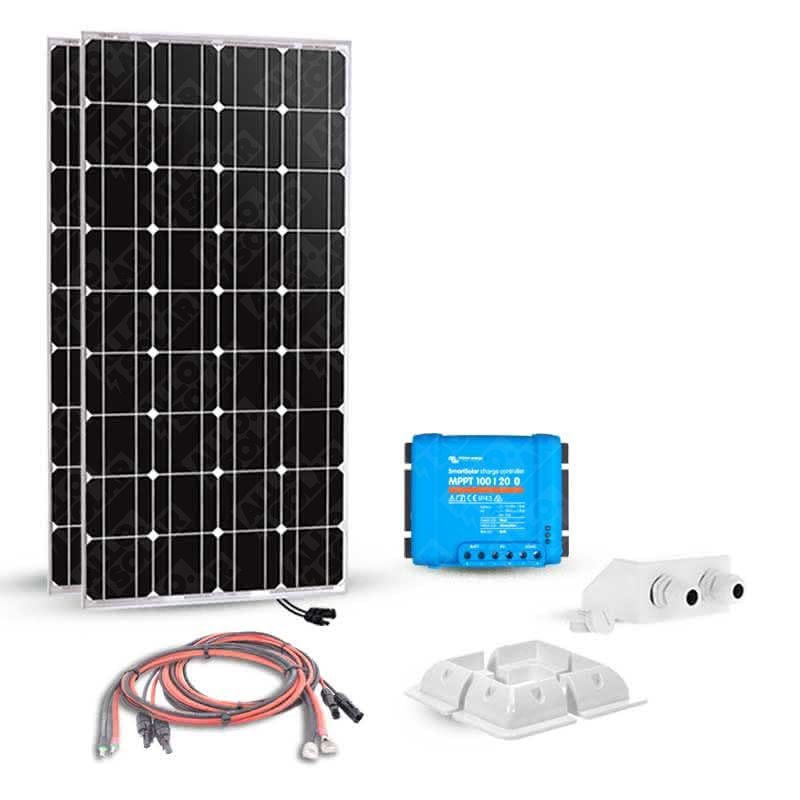 Solarics 300Wc 12V camping car bateau Uniteck