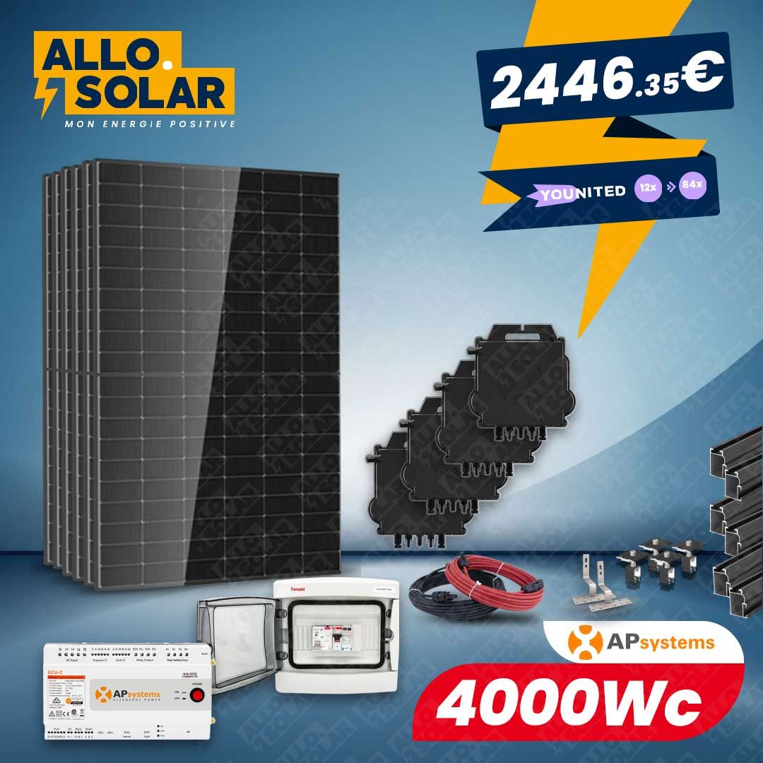 Solarics 4000Wc Eigenverbrauch - komplett - PRO - APS