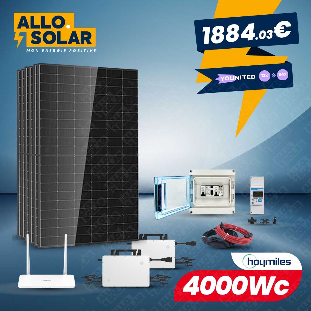 Solarics 4000Wc bifazial Eigenverbrauch - HOYMILES