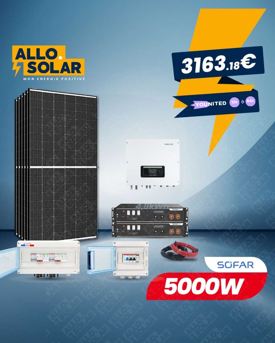 Solarics 5400Wc Eigenverbrauch Lithium-Speicher 4.8kWh - 