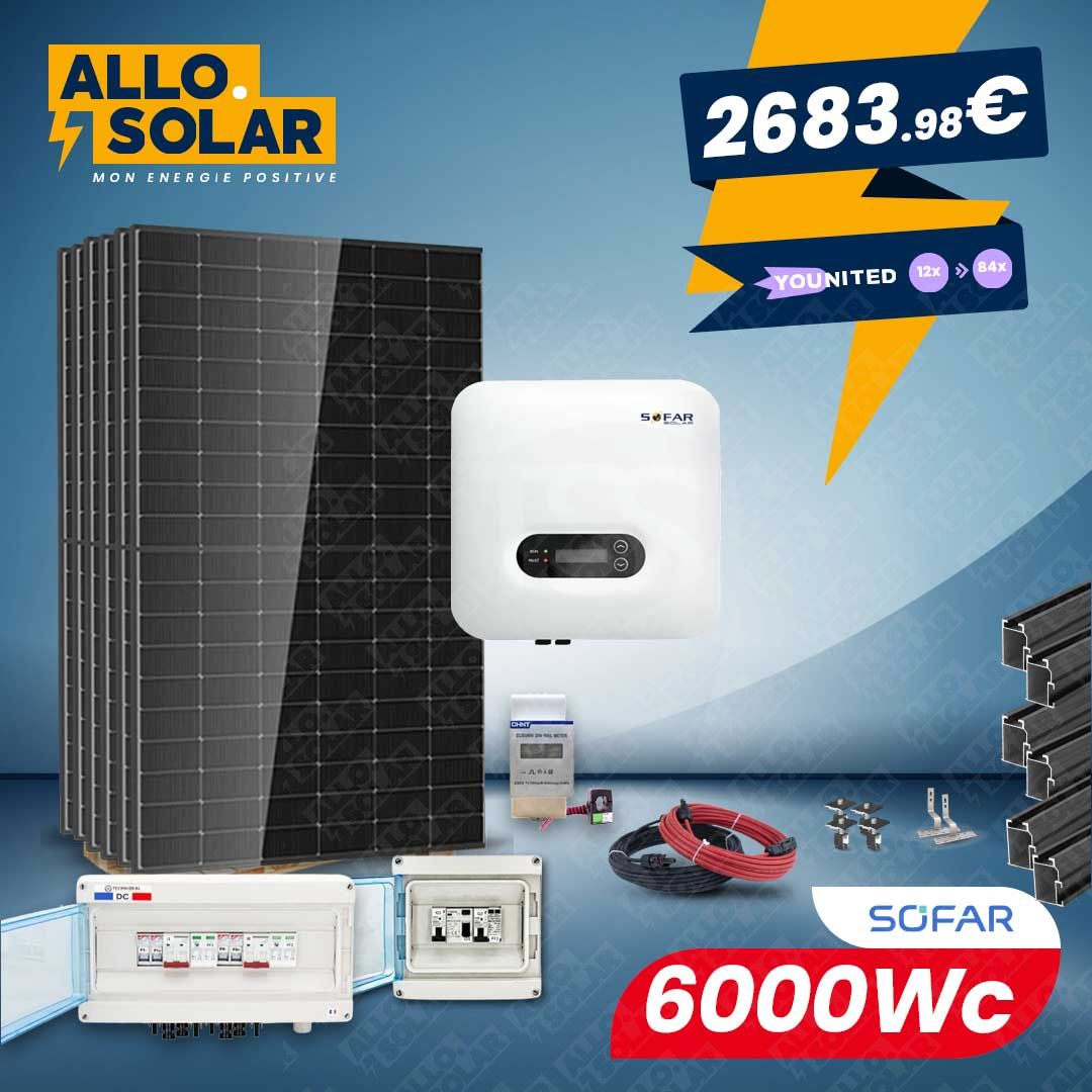 Solarics 6000Wc bifazial Eigenverbrauch - PRO - Sofar