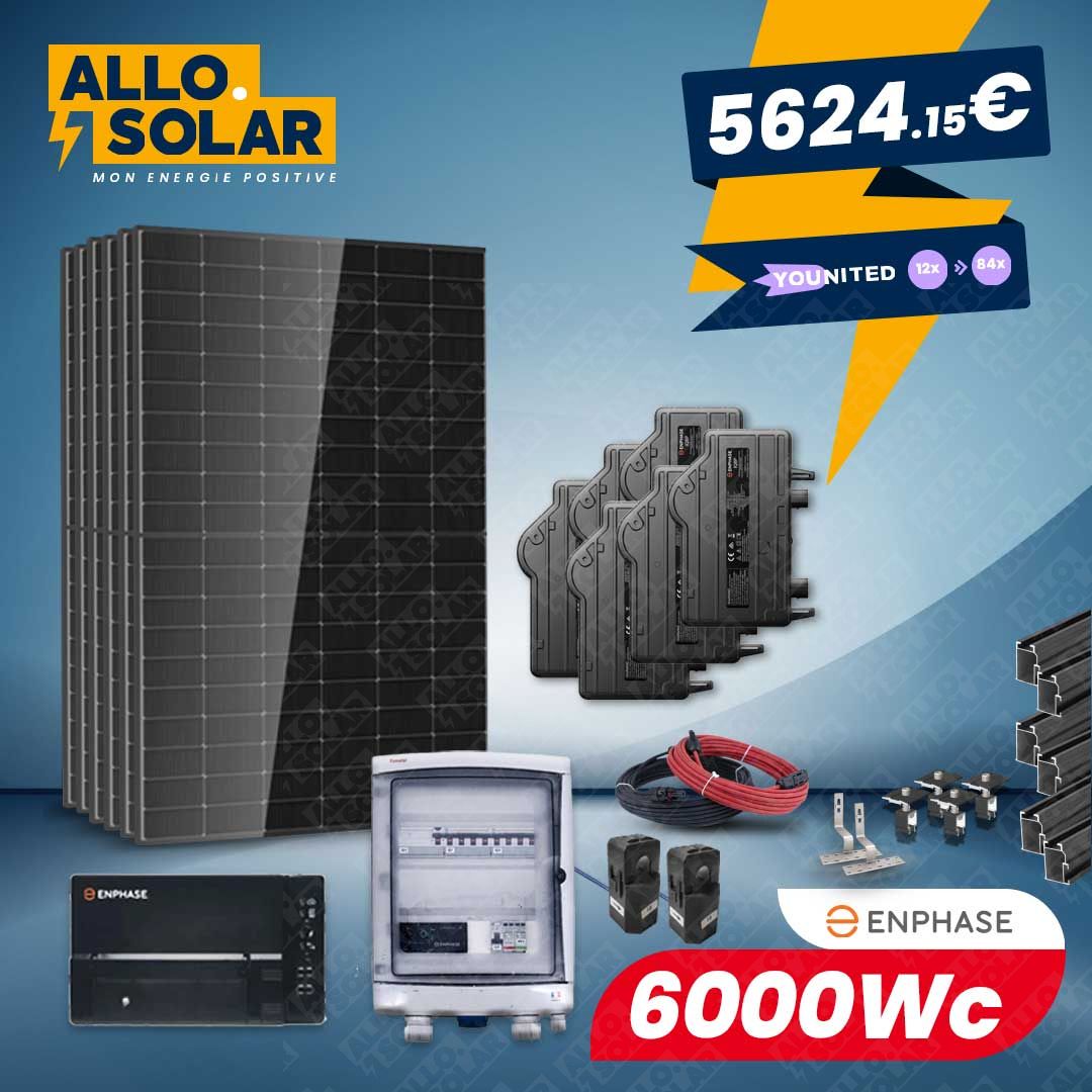 Solarics 6000Wc dreiphasig Eigenverbrauch - vollständig - PRO -