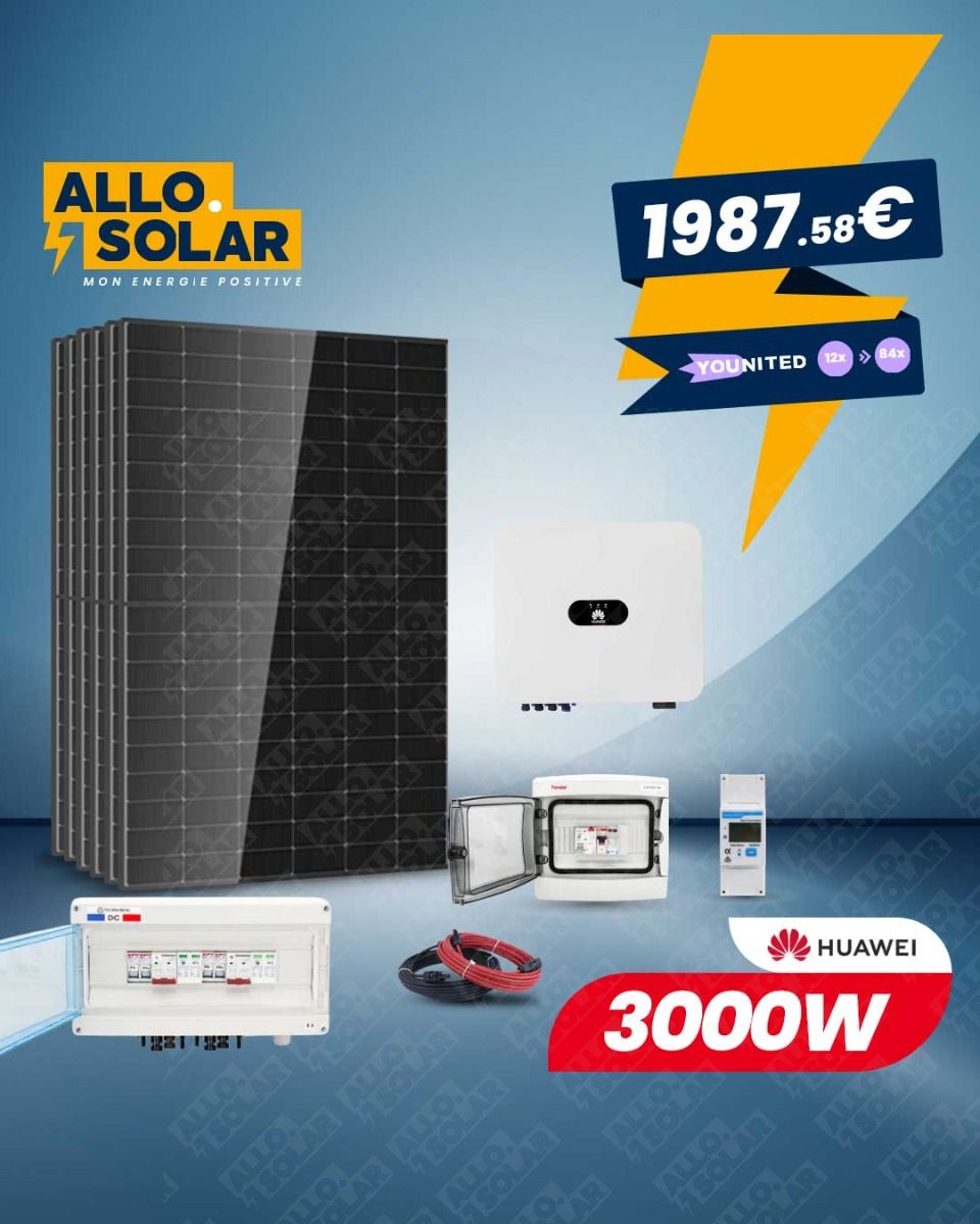 Solarics bifazial 3000Wc Eigenverbrauch - HUAWEI