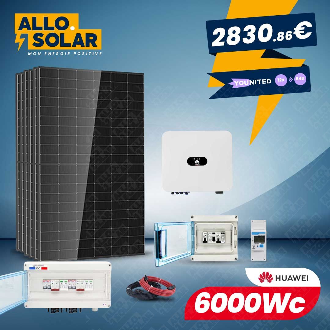 Solarics bifazial 6000Wc Eigenverbrauch - HUAWEI