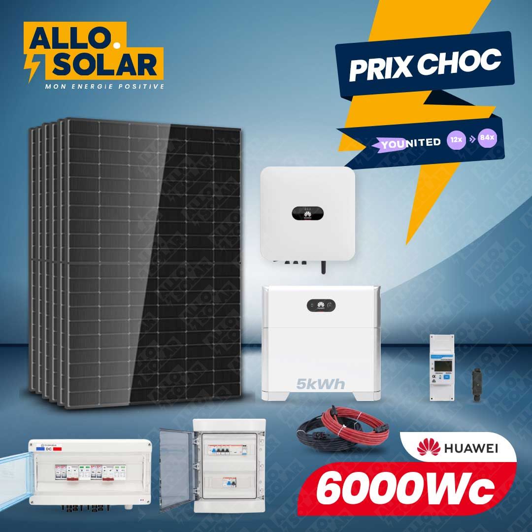 Solarics bifazial 6000Wc Eigenverbrauch Lithium-Speicher 