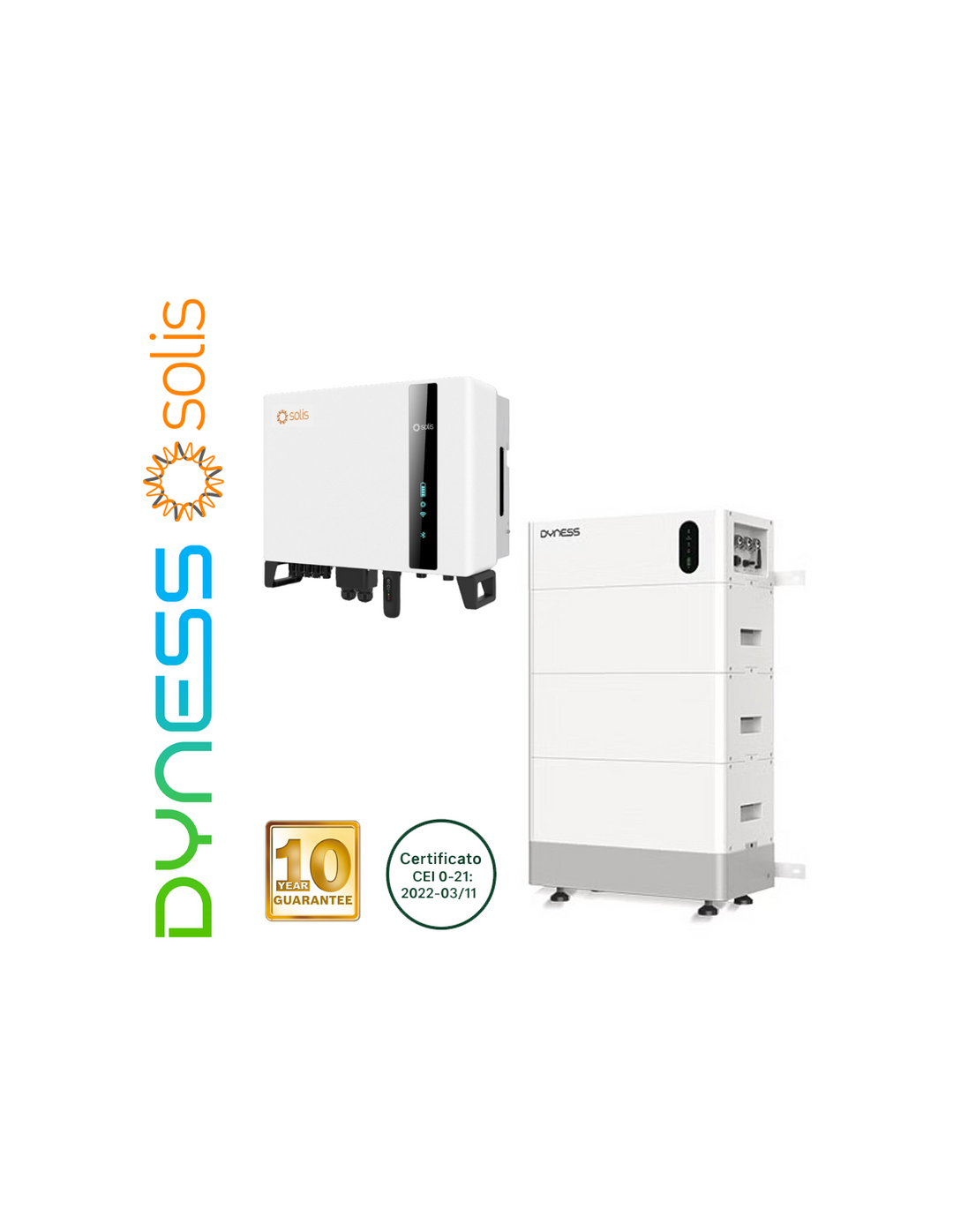Dyness Kit Solis + 11 kWh + 8 kWp (1 x Tower Pro TP11 + 1 x S6-EH3P8K-H-EU) KIT-DYN-SOLIS-T-8-11